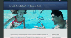 Desktop Screenshot of lifestyleswimschool.com